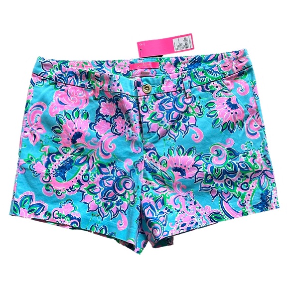 NWT Lilly Pulitzer Callahan Stretch Short, Size 12 - Picture 3 of 5